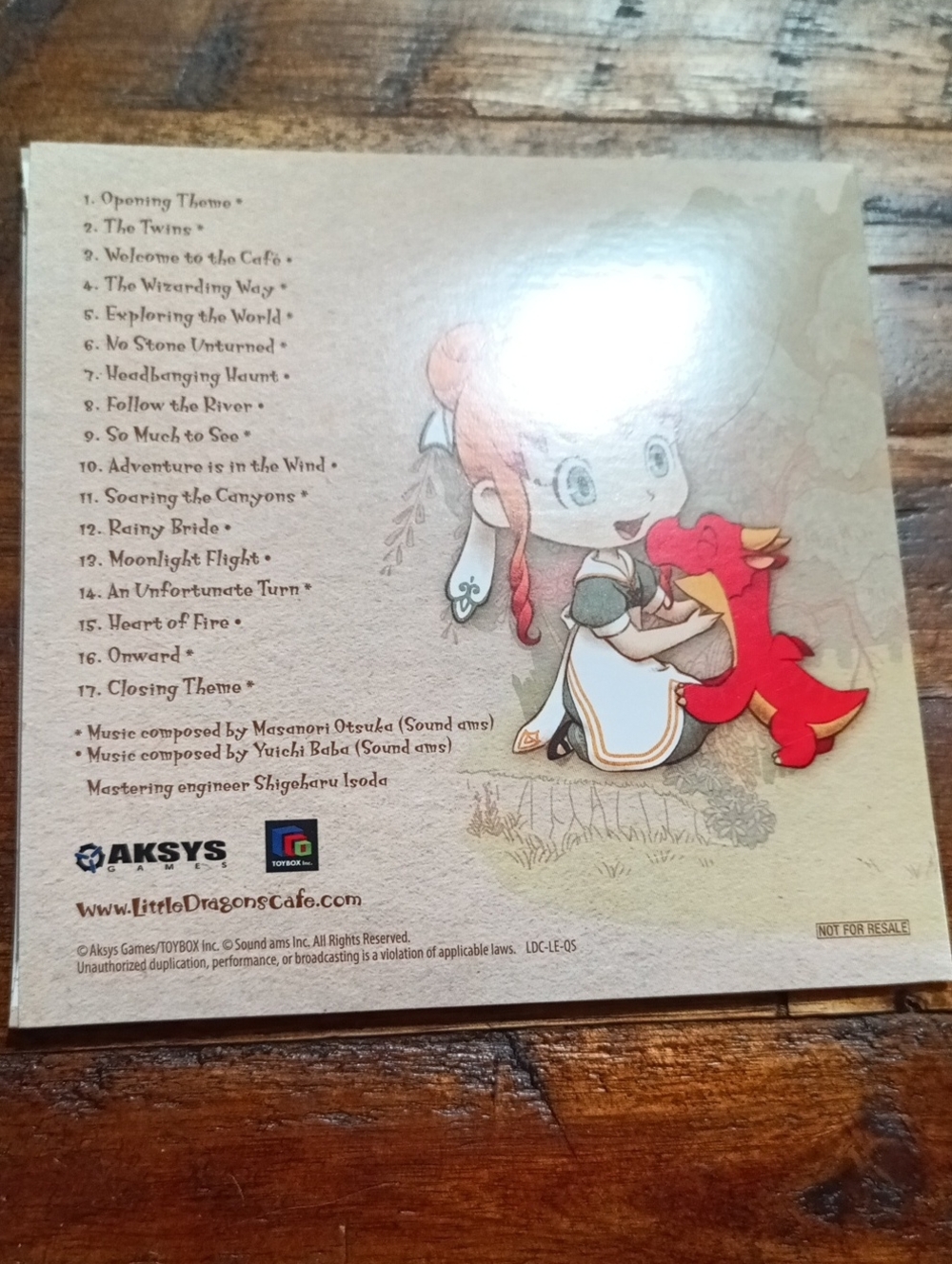 Little Dragons Cafe Soundtrack - Picture 3 of 5